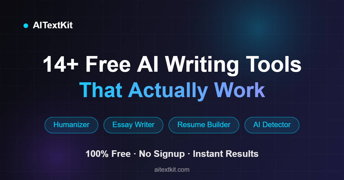 AITextKit - Free AI Writing Tools preview